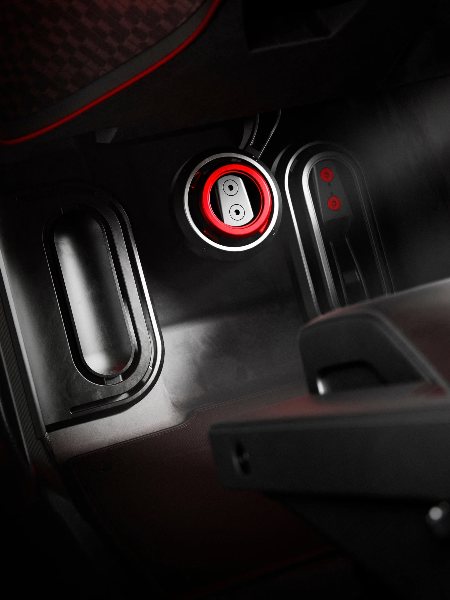 Peugeot E-T16 Concept, pedal do travão