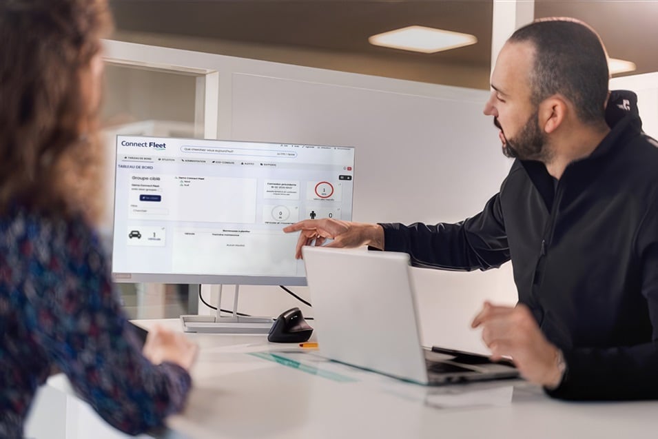 Aplicação Connect Fleet (6–20 veículos)