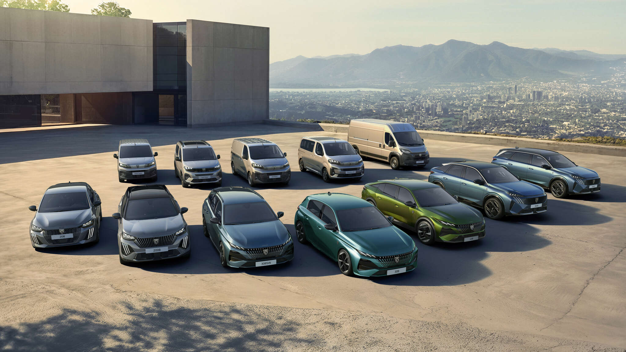 Painel de gestão de combustível da frota PEUGEOT
