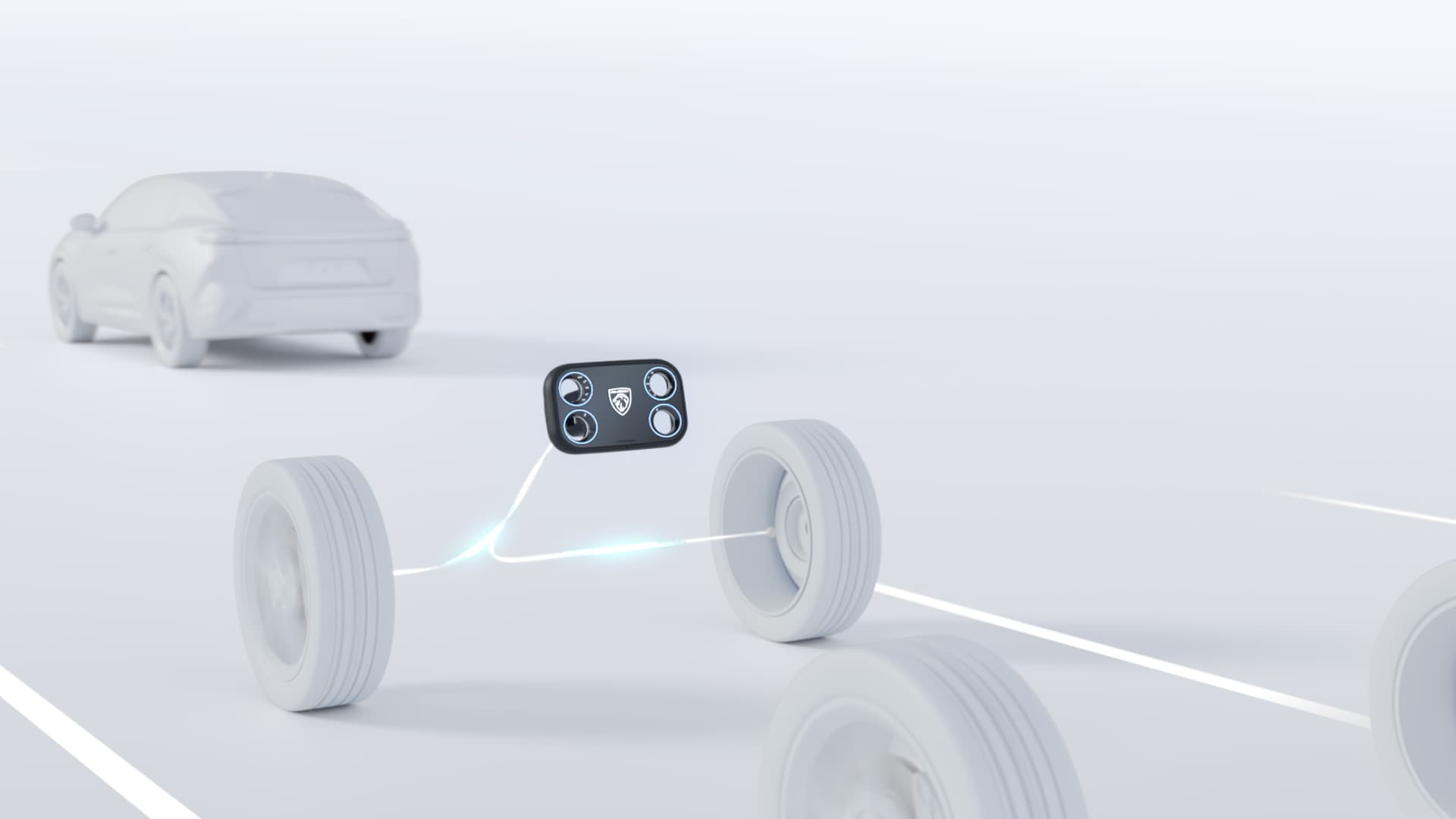 Sensação de condução, precisão e estabilidade com o sistema Steer-by-Wire