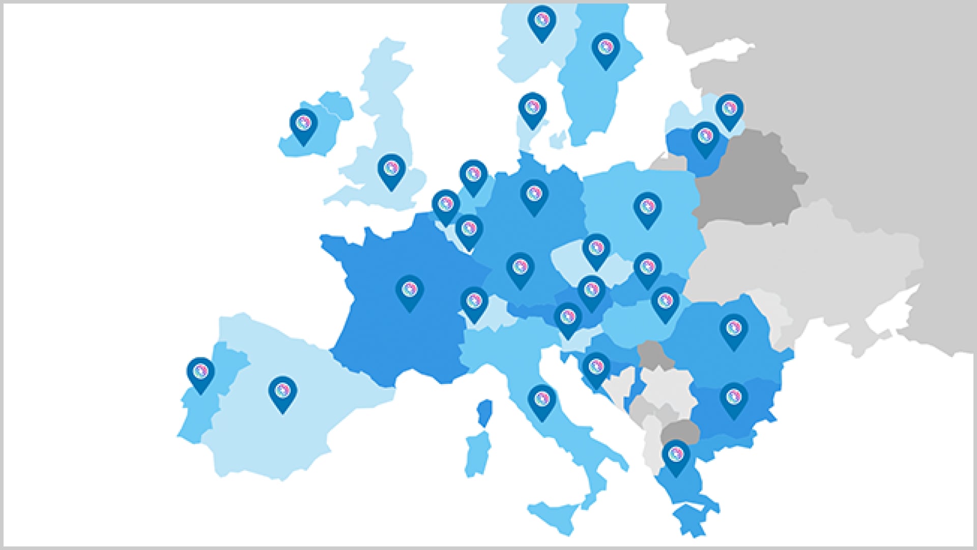 New PEUGEOT E‑208 GTi with Europe map