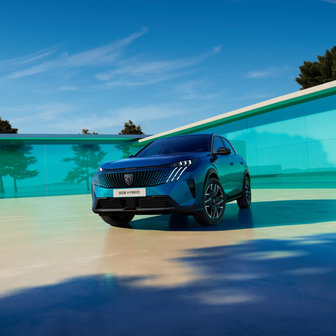 PEUGEOT 3008 Hybrid vista frontal