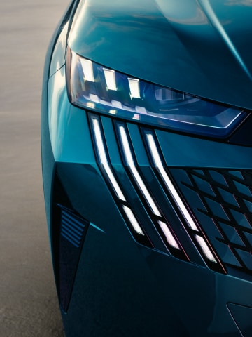 Faróis LED Pixel Plug-inHybrid do PEUGEOT 3008