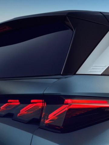 Spoiler traseiro flutuante do PEUGEOT 5008 Híbrido Plug-in