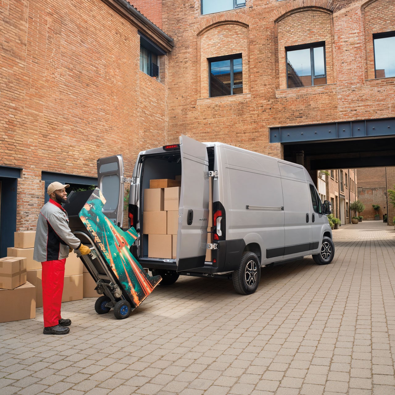 PEUGEOT BOXER rear view