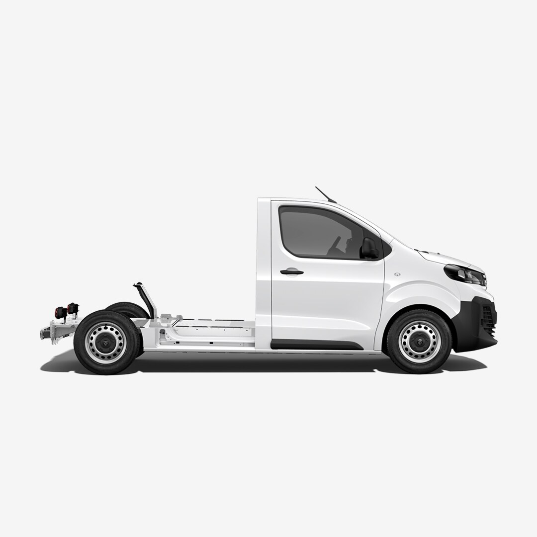 PEUGEOT Expert Platform cab M profile view