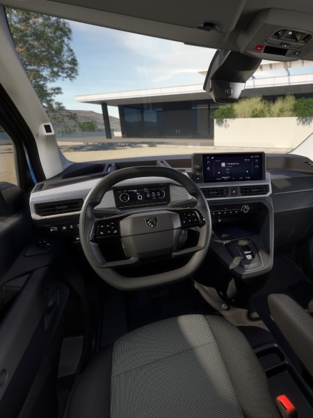 Novo cockpit do condutor do PEUGEOT Partner Active