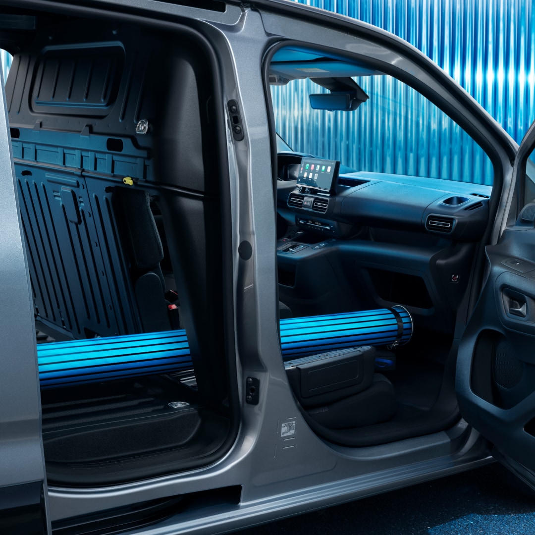 Comprimento de carga alargado no PEUGEOT Partner